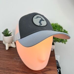 Lake Pend Oreille Grey and Black Trucker Hat with Logo